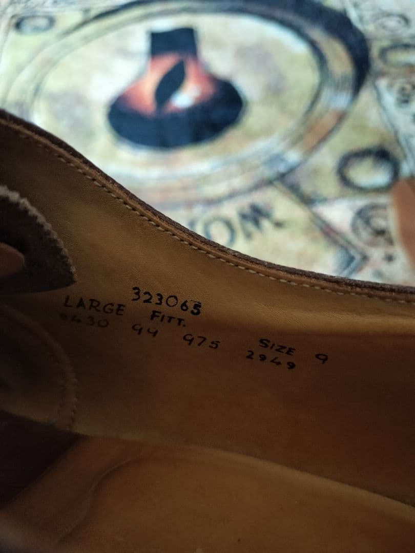 イギリス軍　英国軍　サービスシューズ　オフィサーシューズ　ビンテージ