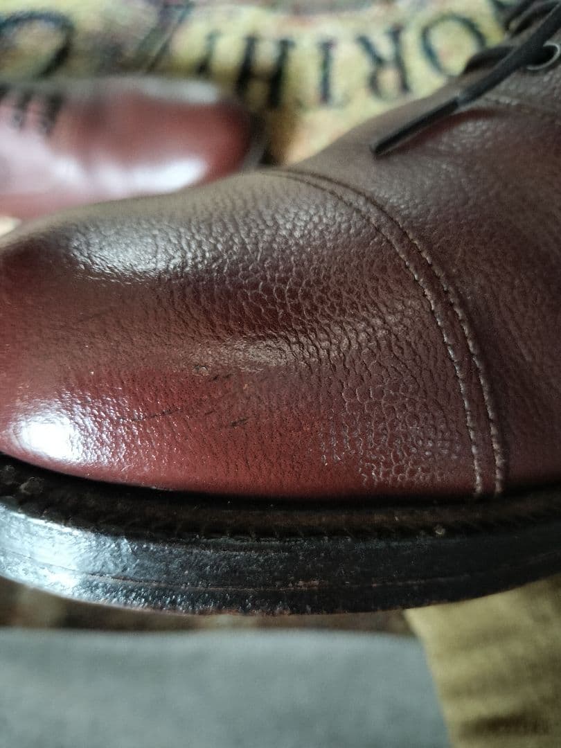 イギリス軍　英国軍　サービスシューズ　オフィサーシューズ　ビンテージ