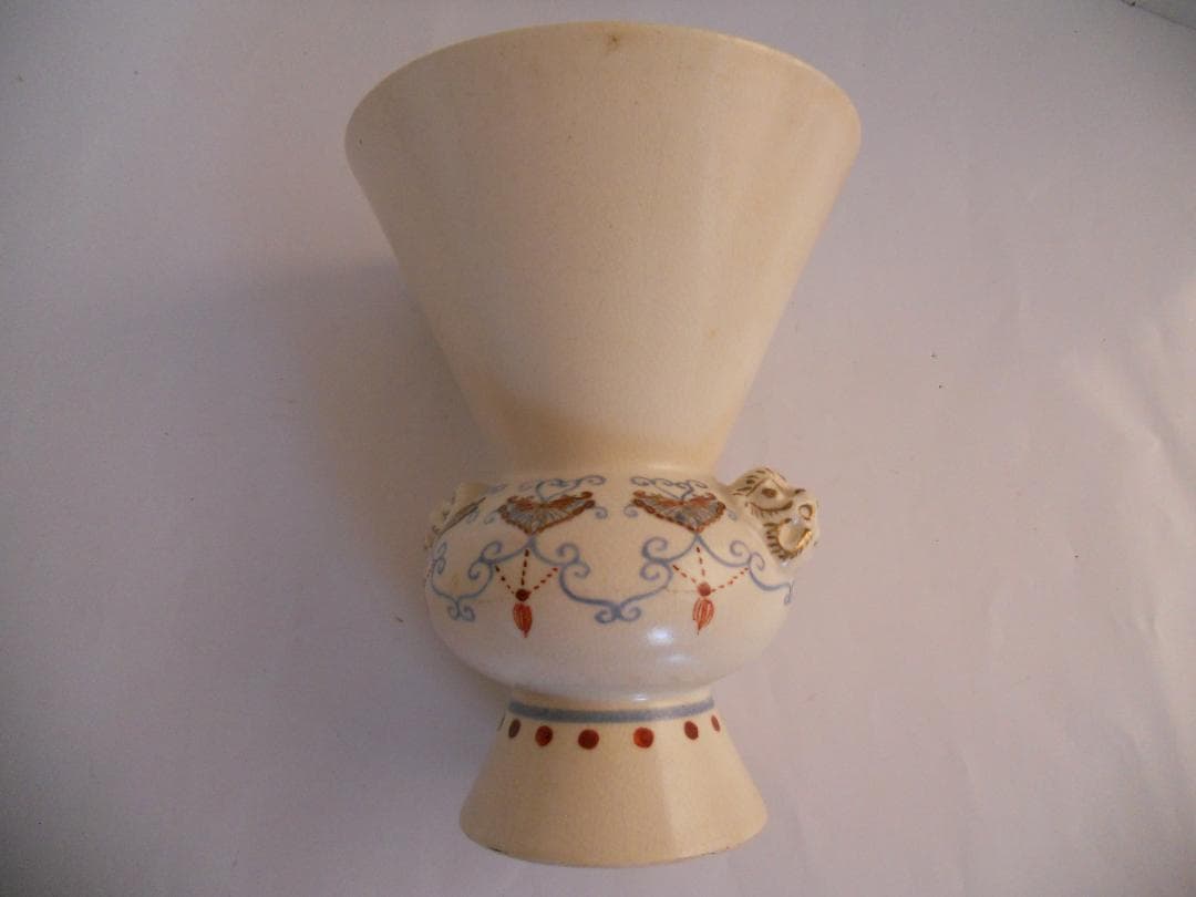 永観 仁清写 尊式 花生 平安 永観 造 骨董品 花瓶 花器 です。