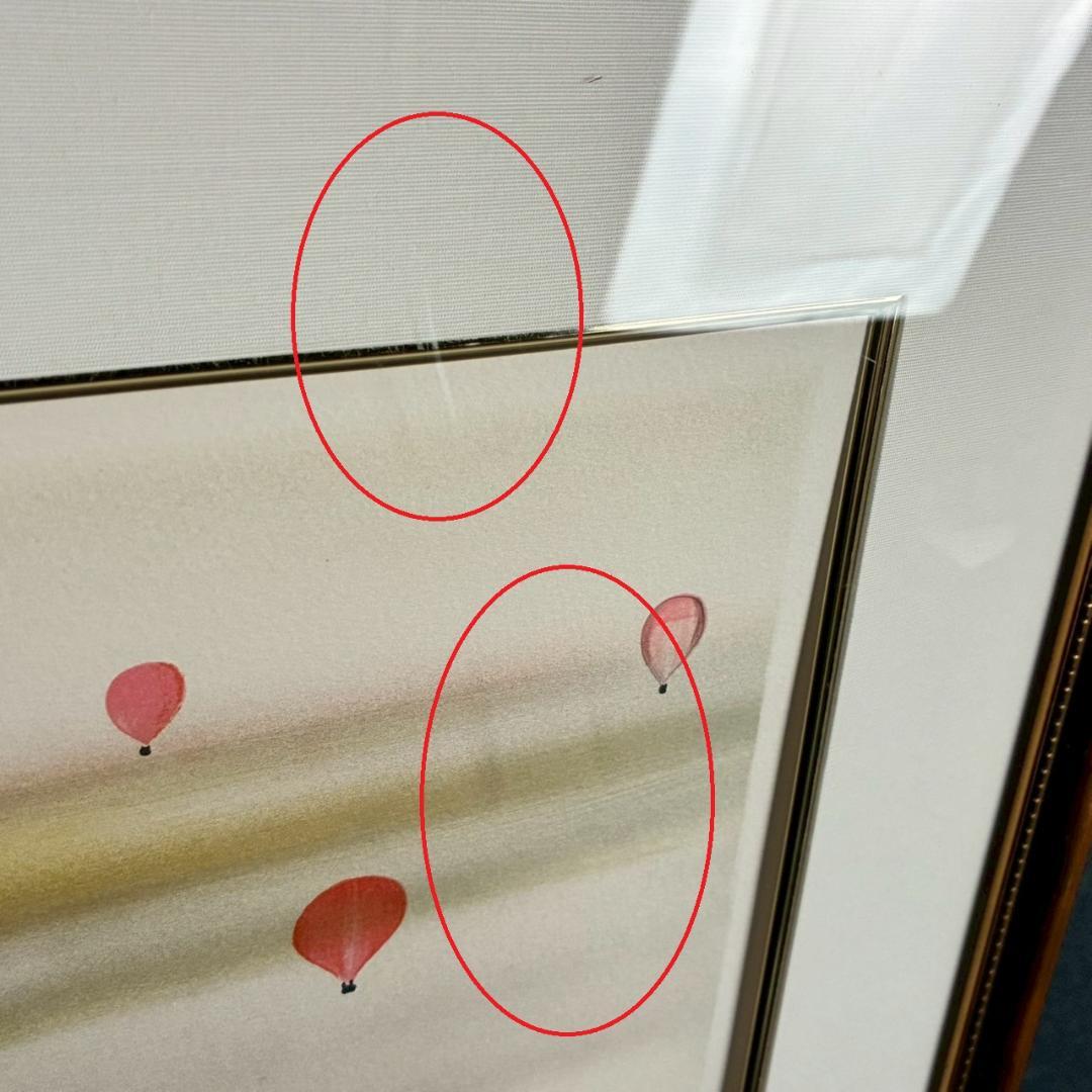 イザベル・バイレン「ベニス」リトグラフ 直筆サイン入り 額縁入り