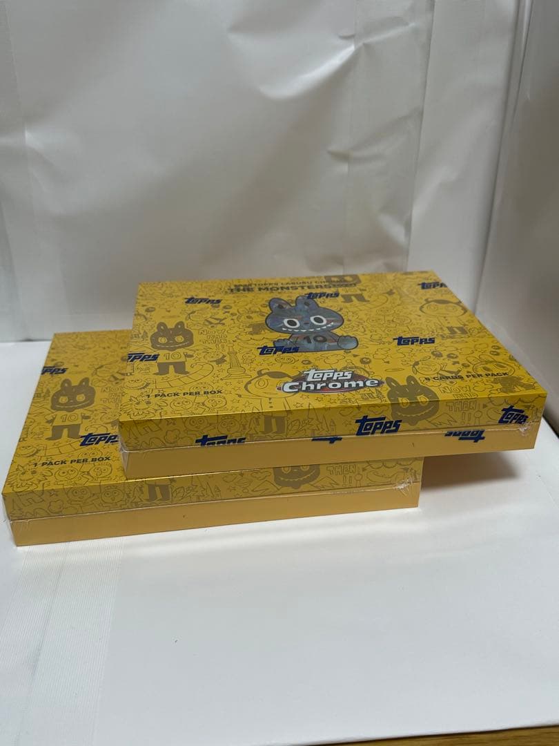 2025 topps chrome labubu トレカ BOX　【未開封新品】