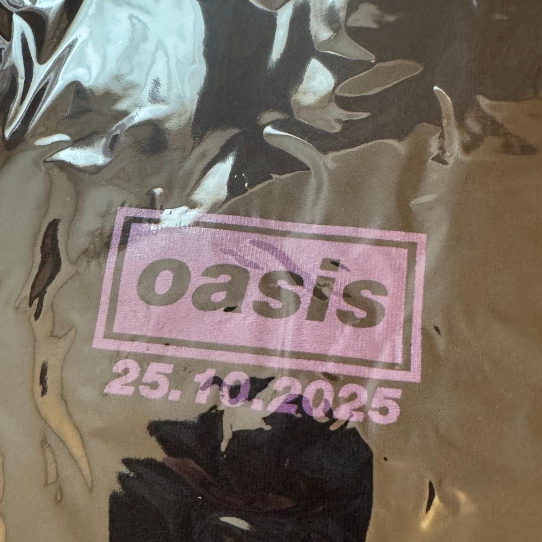 4点セット】XXLサイズ oasis 開催地限定 Tシャツ & A2ポスター