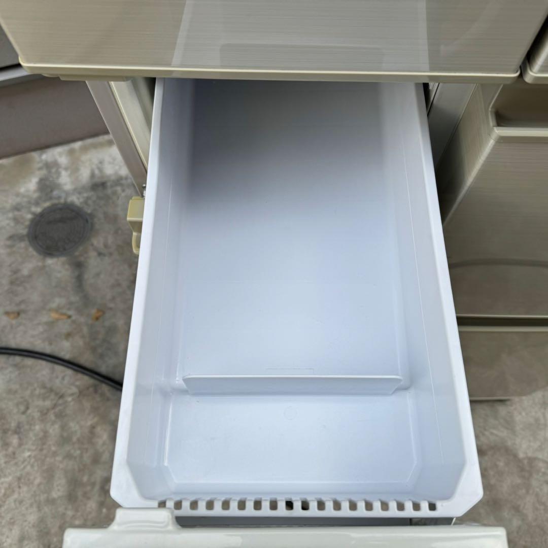 89⭐️日本製★2019年製★シャープ　冷蔵庫　6ドア　大型　自動製氷　大容量