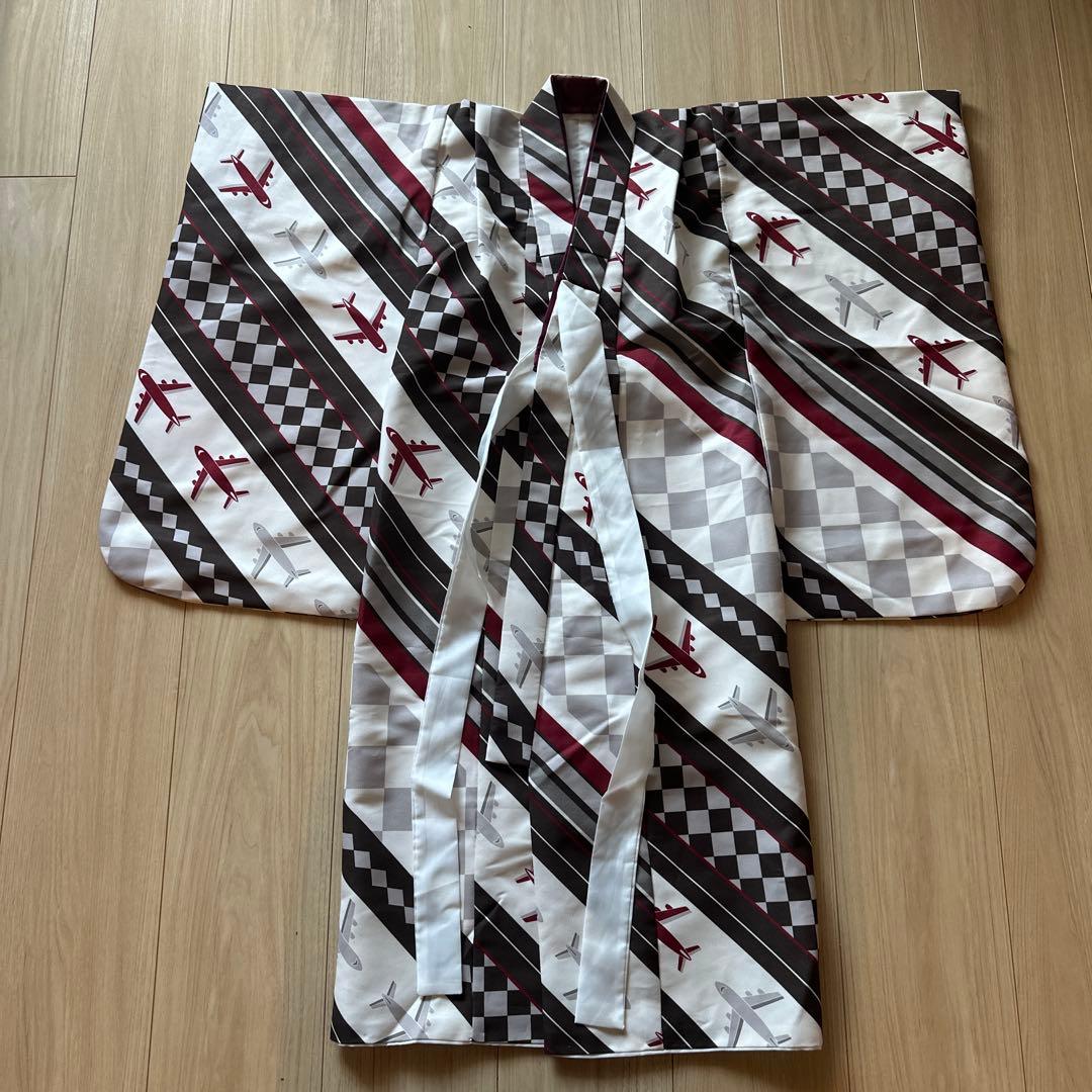 3歳男の子七五三用着物（ファー無し）