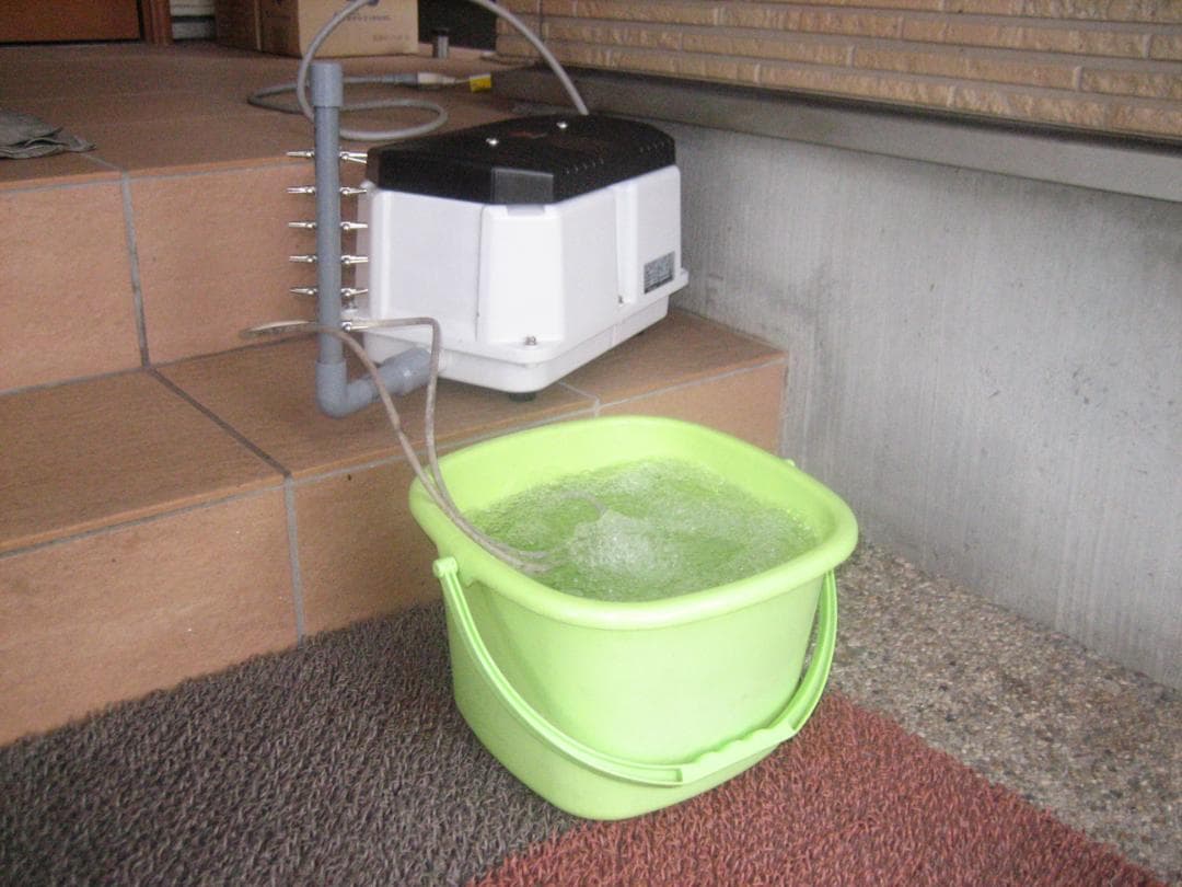 強力//200L（安永）LW-200】222 エアポンプ ブロワー 浄化槽