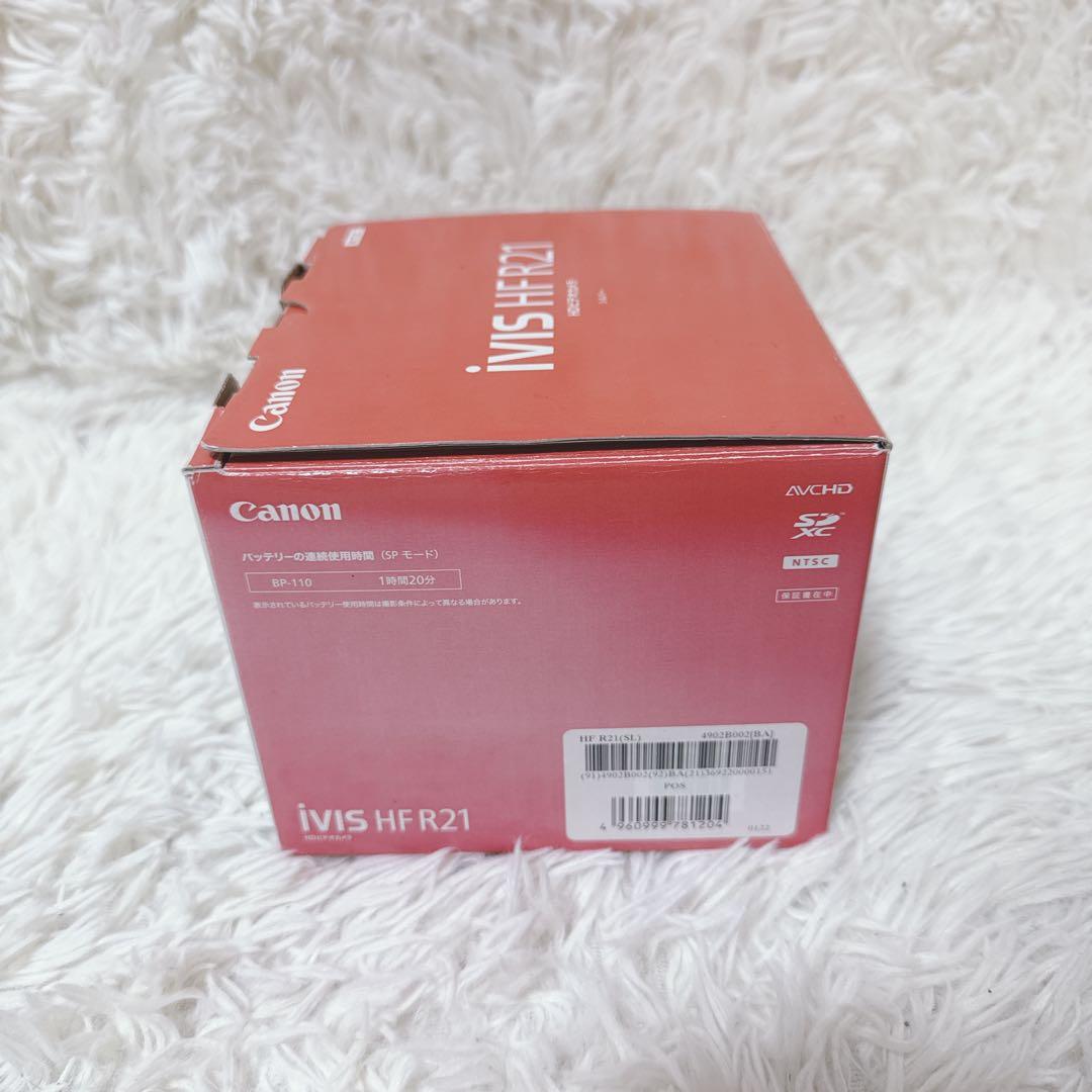 【美品】 Canon キヤノン IVISHFR21 ビデオカメラ