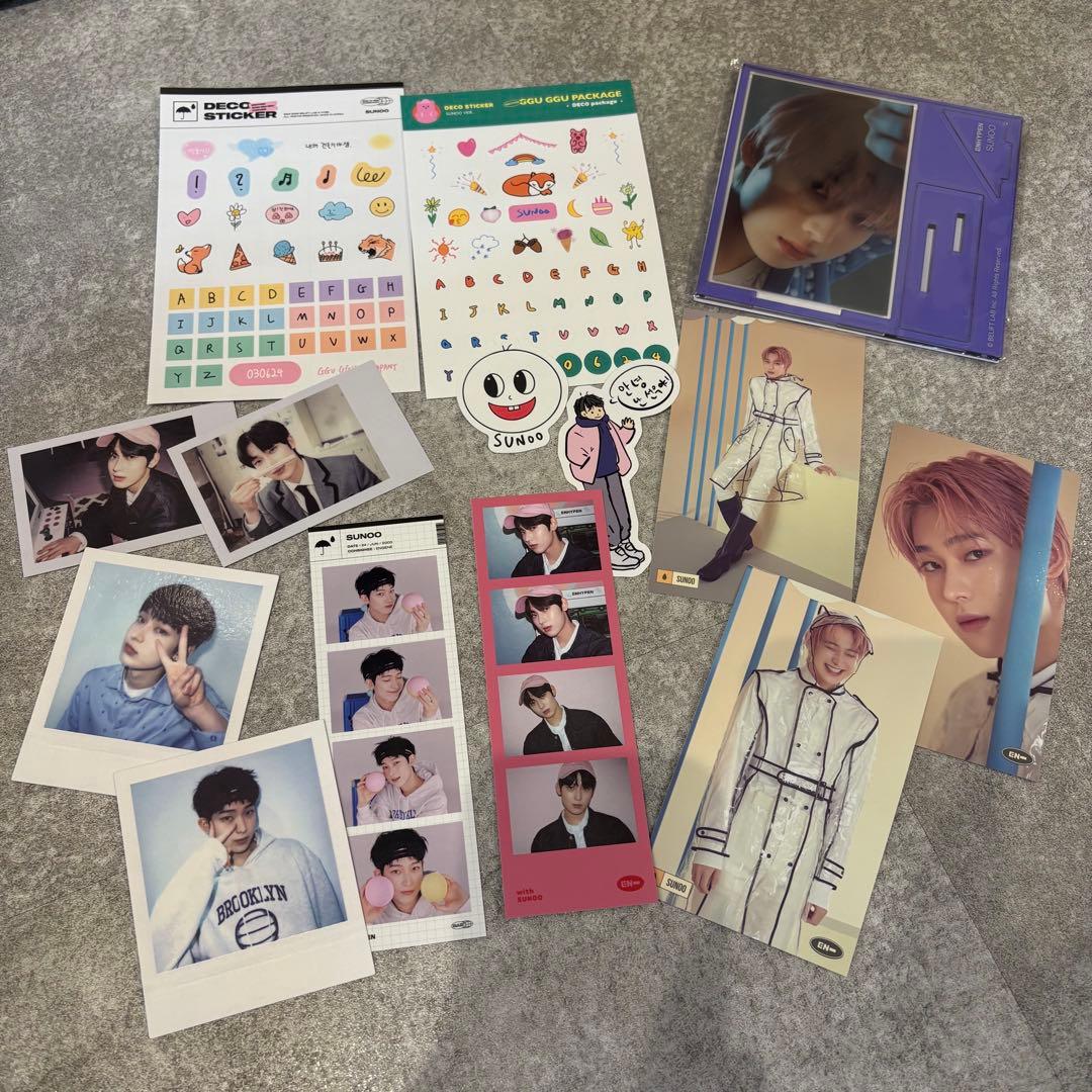 ENHYPEN ソヌ シール チェキトレカ ククパケ まとめ売り アクスタ