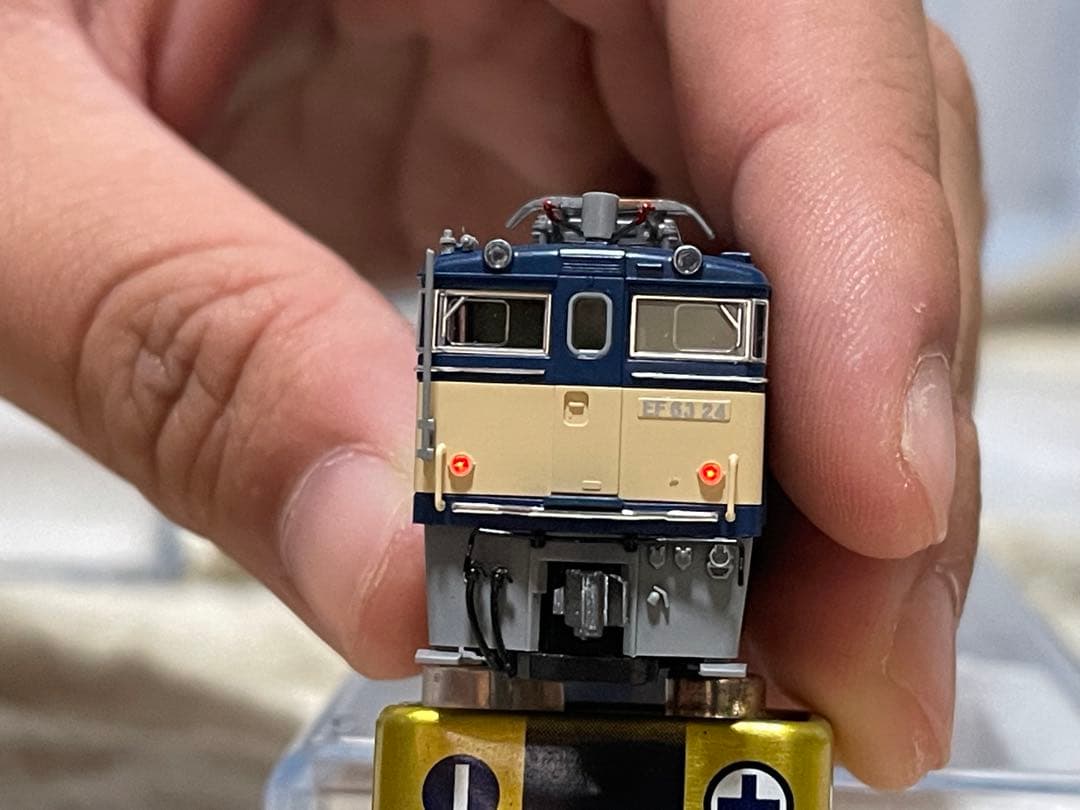 N*Z様 Tomix 98151 EF63 (3次車・青色) セット 加工