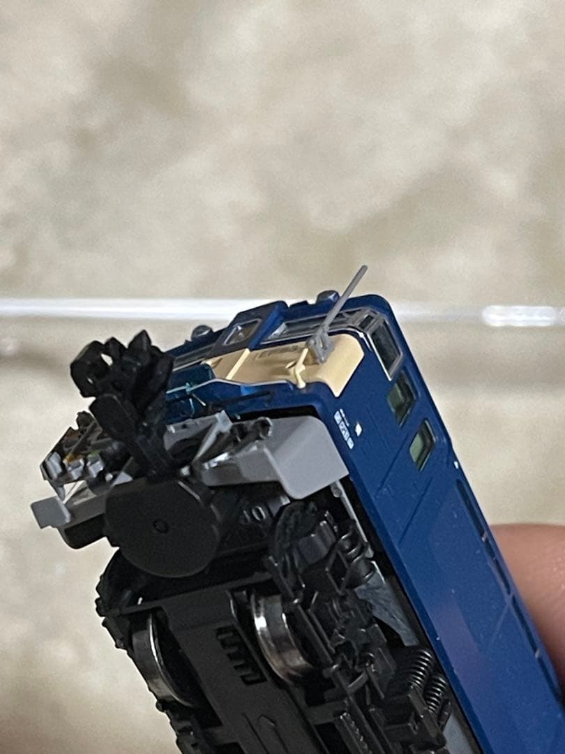 N*Z様 Tomix 98151 EF63 (3次車・青色) セット 加工