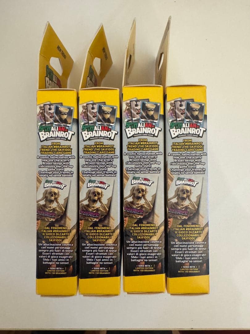 skifidol brainrot ブレインロットカード　4BOX（12パック）