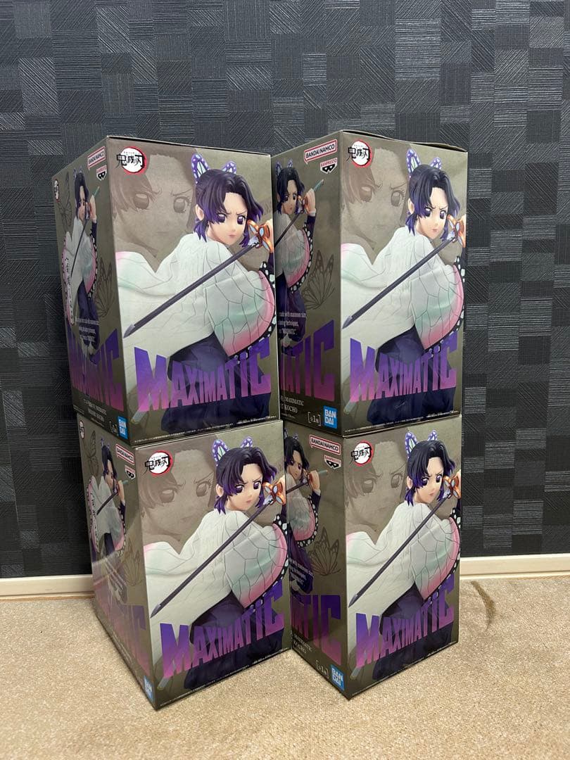 未開封】鬼滅の刃 MAXIMATIC 胡蝶しのぶ フィギュア 4点まとめ売り