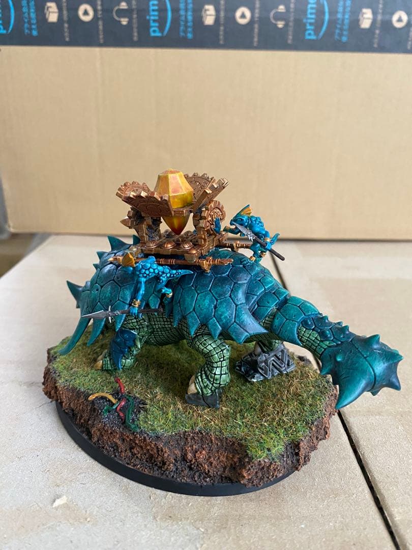 ウォーハンマー　塗装済み　セラフォン　バスティラドン