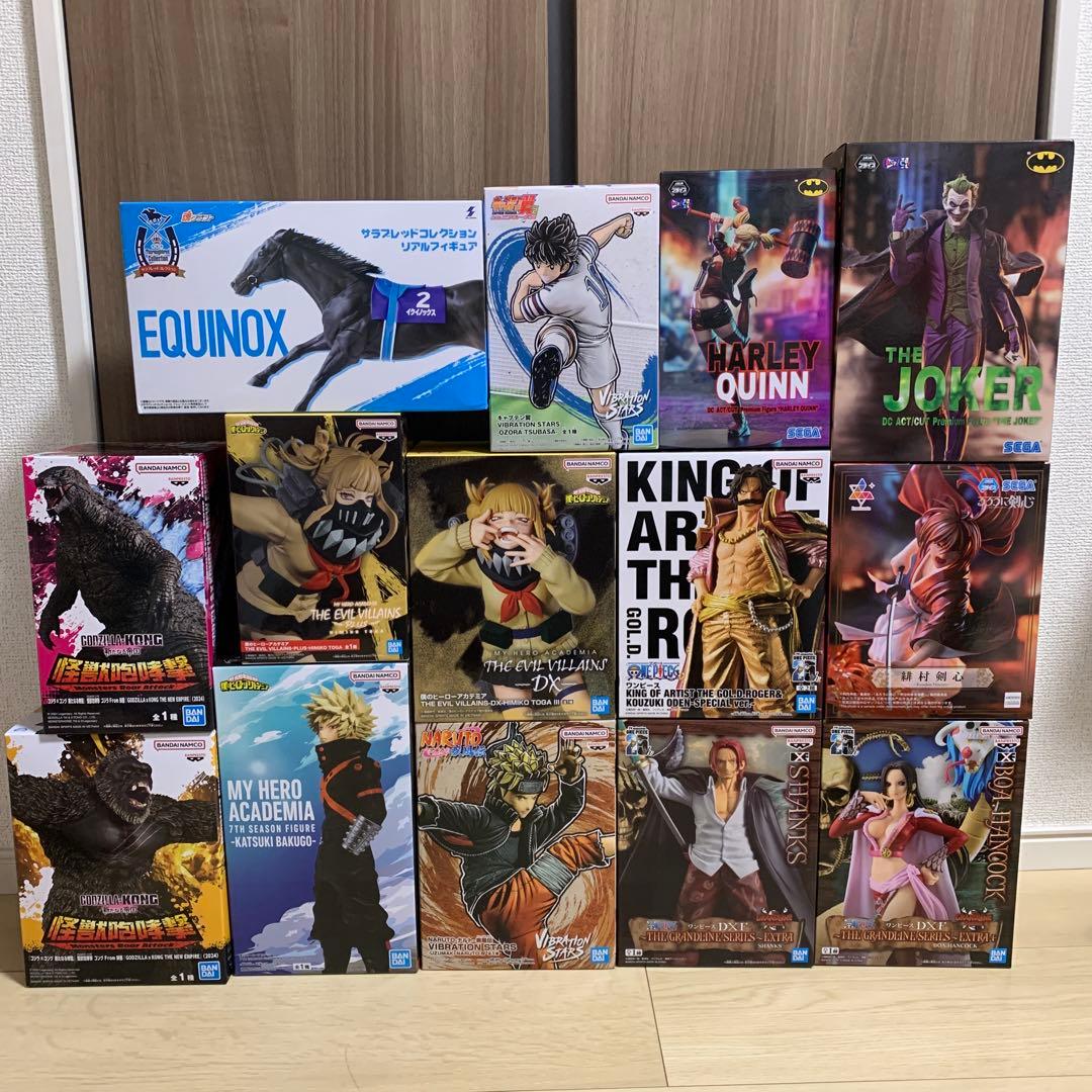 ジャンプ系 プライズフィギュアまとめ売り ONE PIECE ヒロアカ