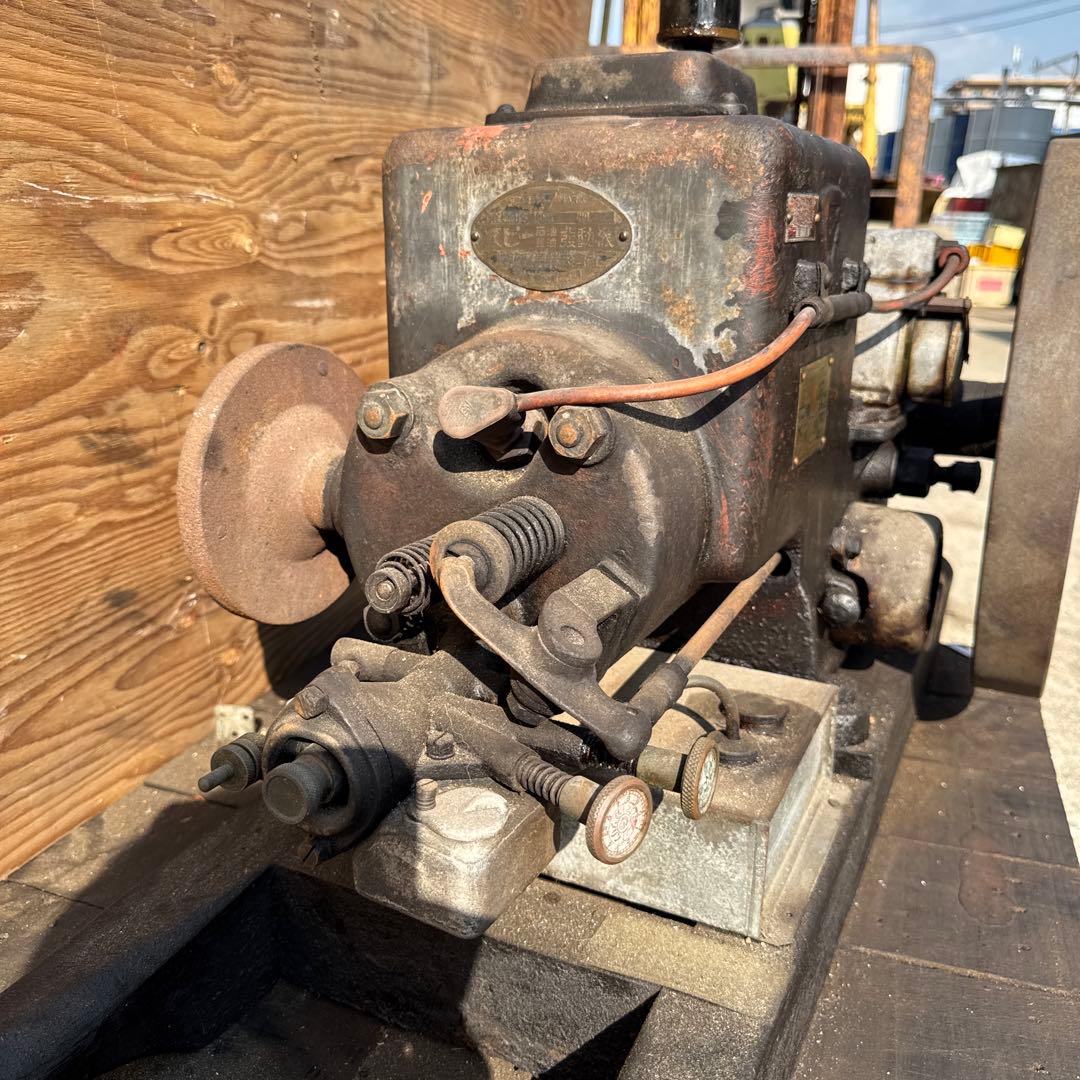 レトロ 石油発動機 SPEE製(スピー)佐藤農具機