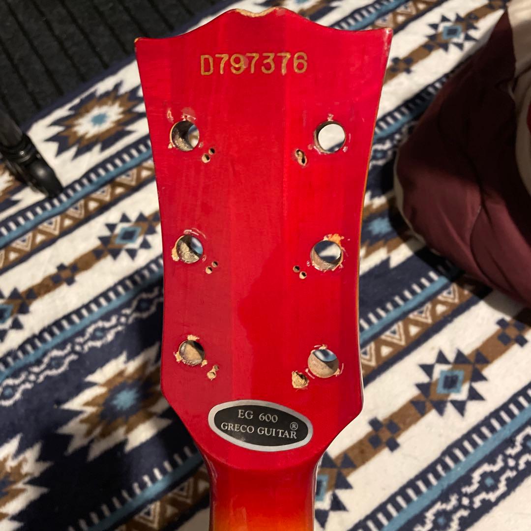 Greco EG-600 サンバースト エレキギター（ジャンク）