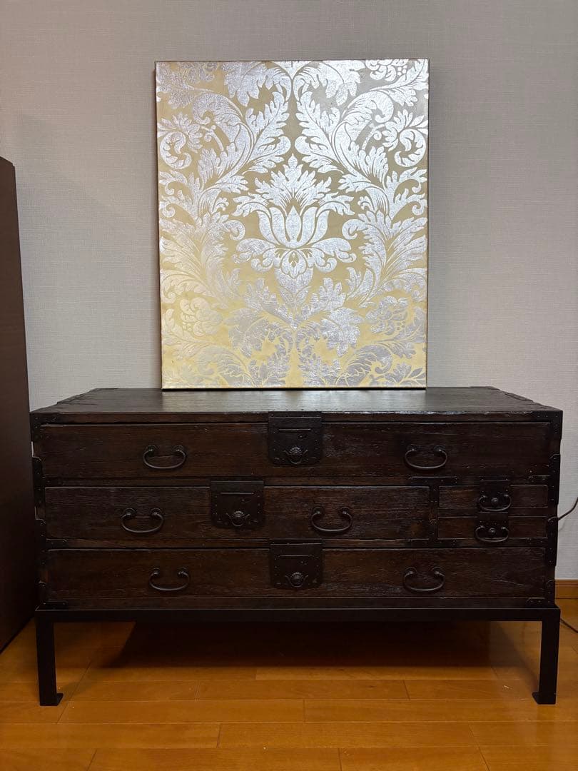 アンティーク 和箪笥 刀箪笥 時代箪笥 脚付