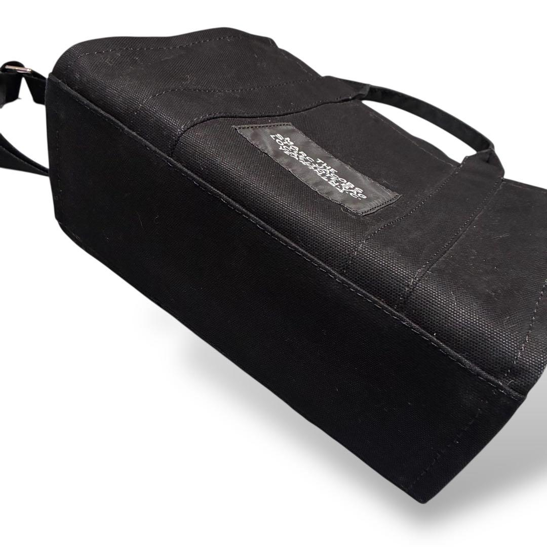 極美品　マークジェイコブズ　2way ショルダーバッグ　ブラック　キャンバス