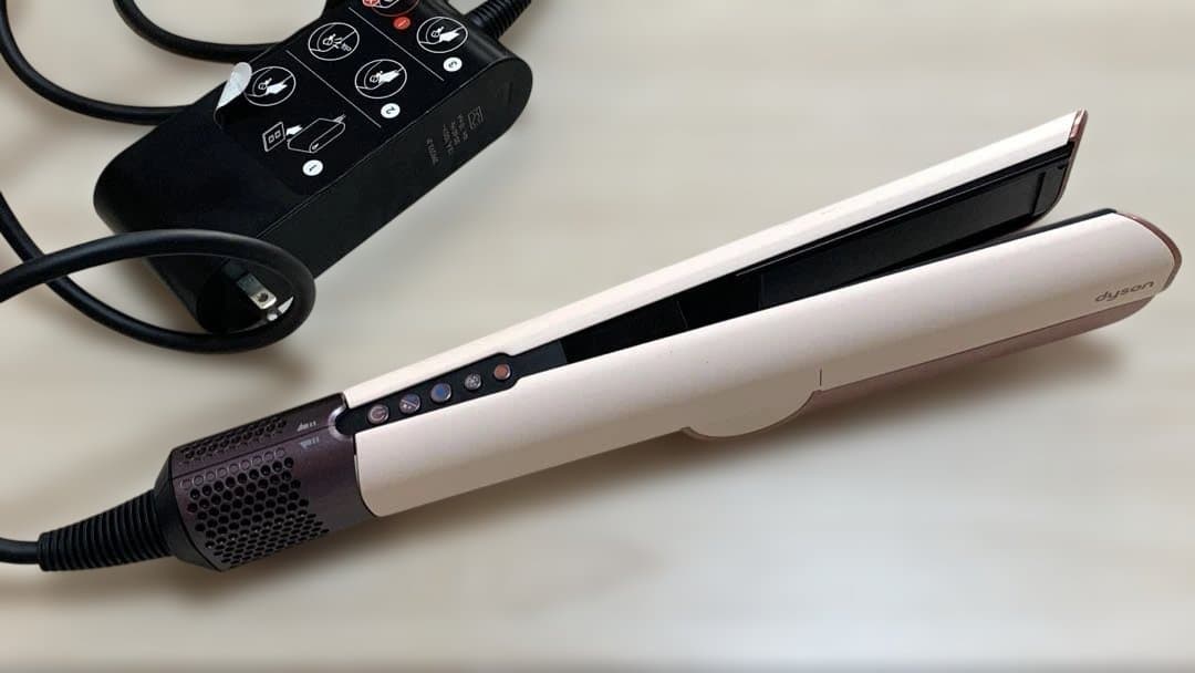 ダイソン エアーストレイトナー セラミックピンク 元箱あり （中古品）