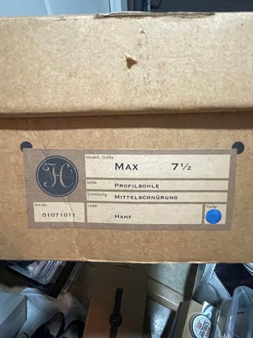 最終HAFERL ハーフェル/リーバイスLevi's paraboot ミカエル