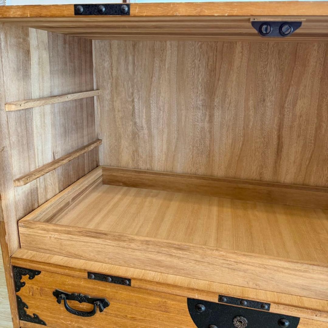 骨董品】和箪笥／時代箪笥／桐箪笥 アンティーク家具 87-1