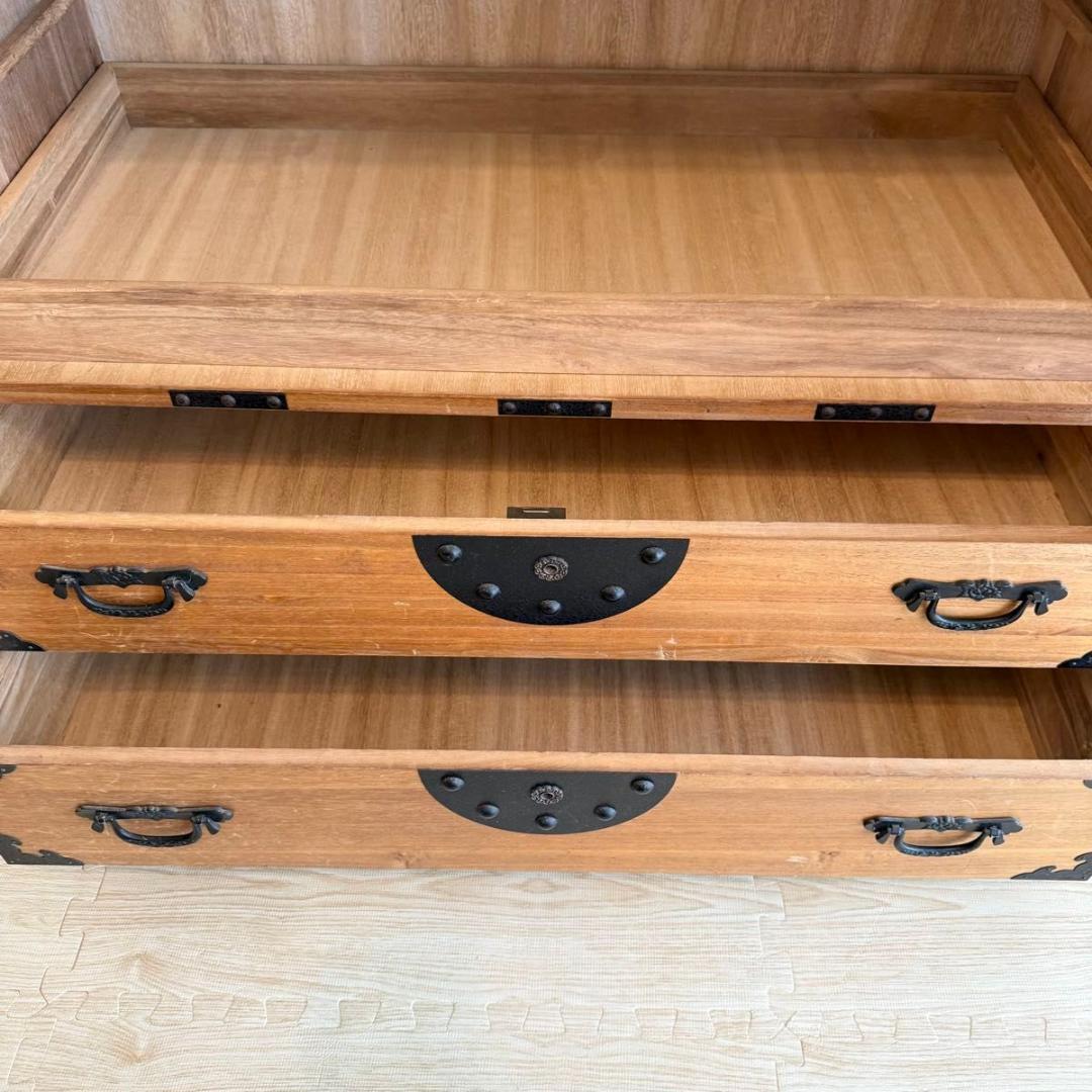 骨董品】和箪笥／時代箪笥／桐箪笥 アンティーク家具 87-1