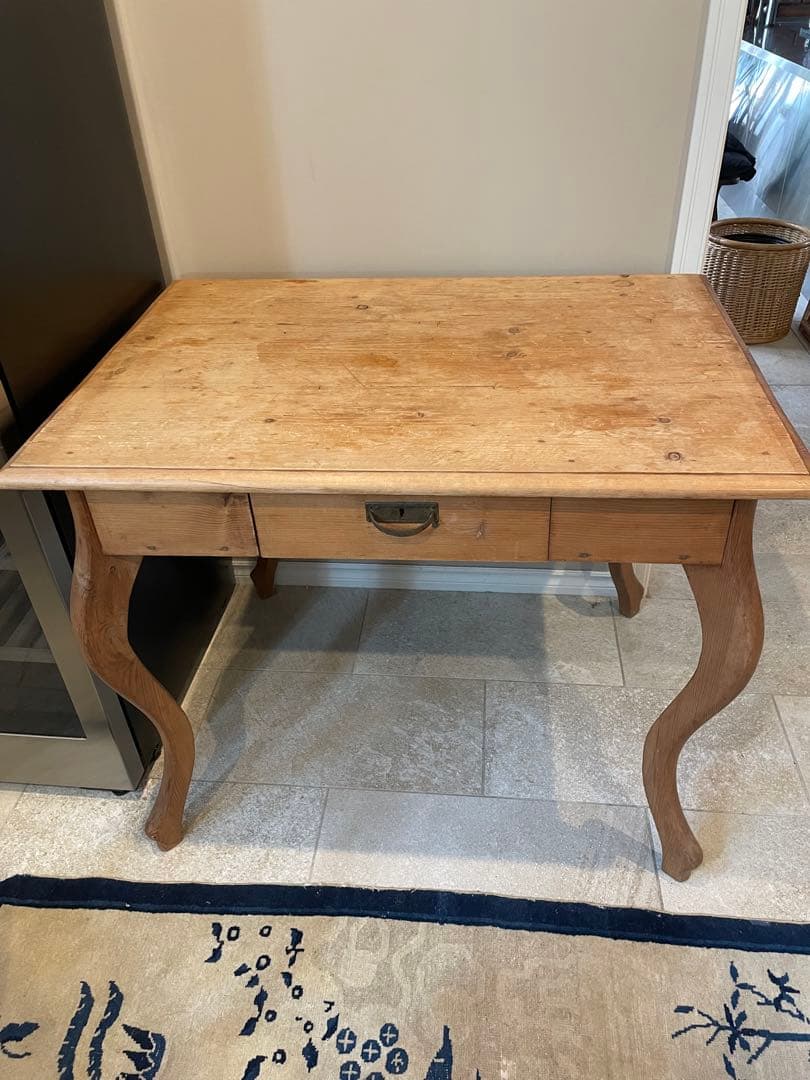 お値下げ アンティークダイニングテーブルゲーム デッケ ダイニングテーブル スクエアタイプ | 家具・インテリア通販