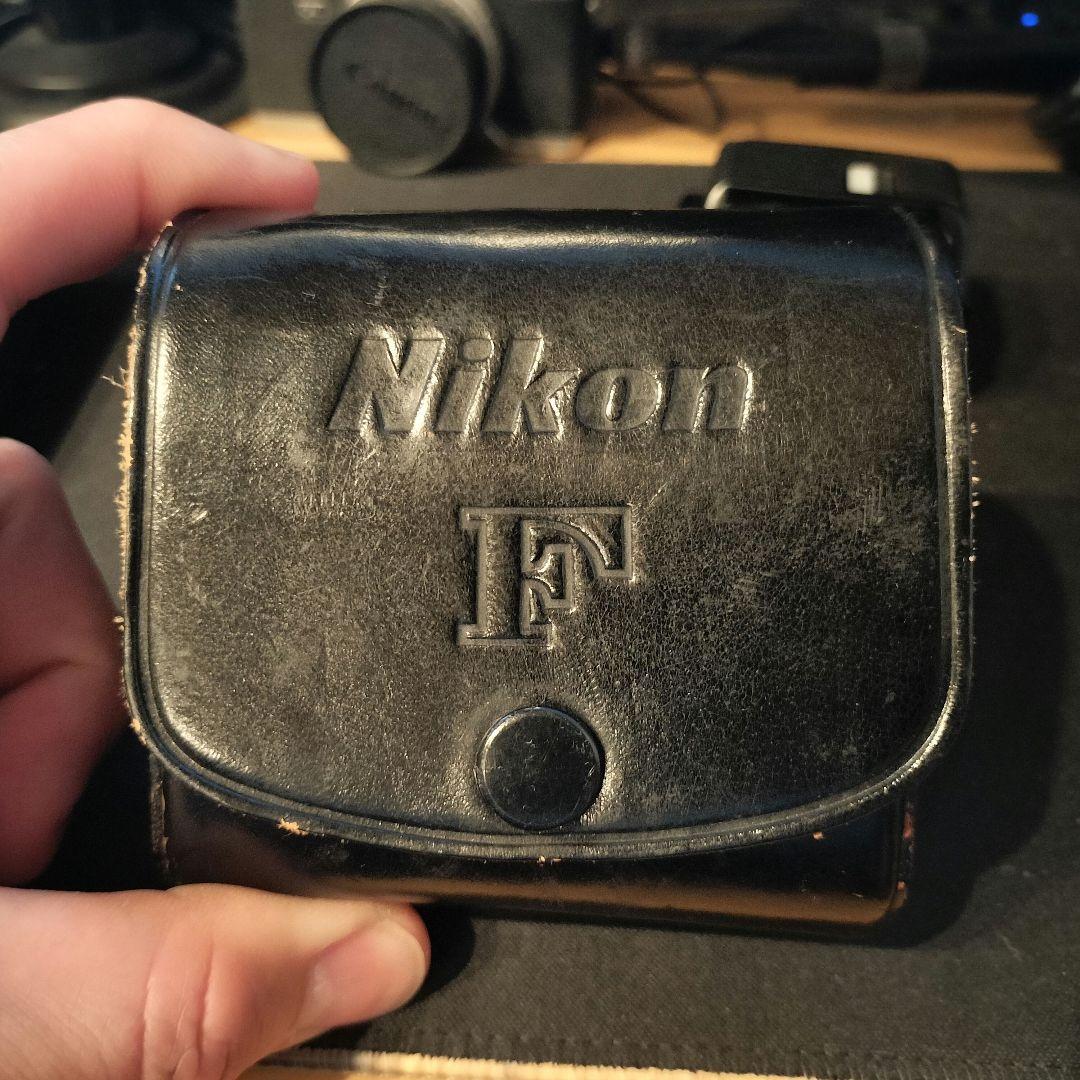 Nikon DP-1フォトミック レザーケース付き F2