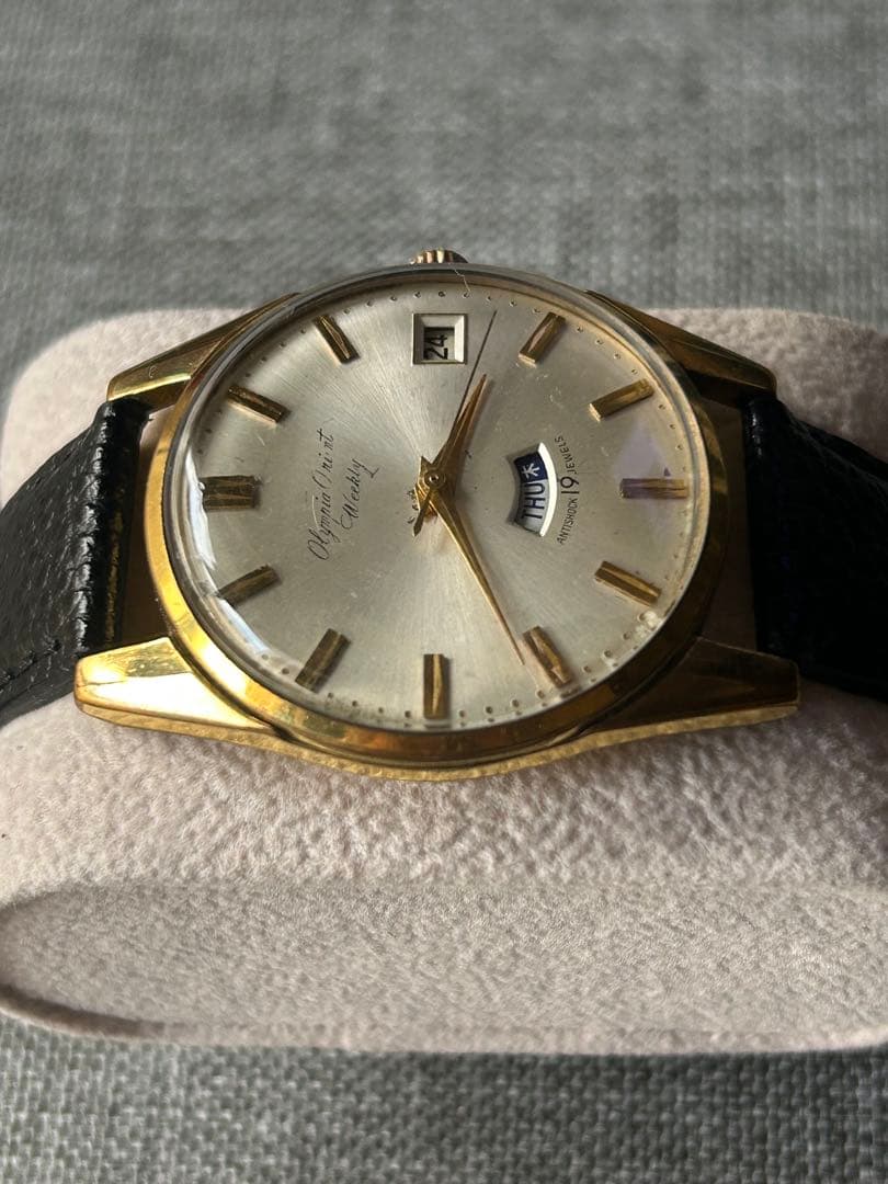 マ*ル様 【稼働品】ORIENT オリンピアオリエントウィークリー 英字漢字表記