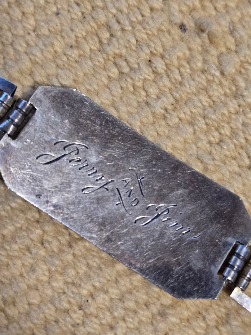 USN U.S.NAVYヴィンテージブレスレット IDブレスレット