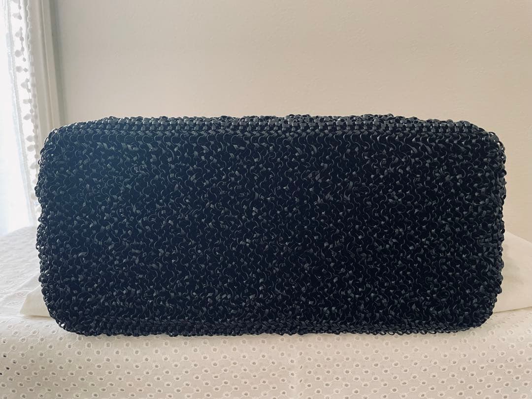 ANTEPRIMA アンテプリマ ポルタ エナメルブラック 美品 黒 - メルカリ