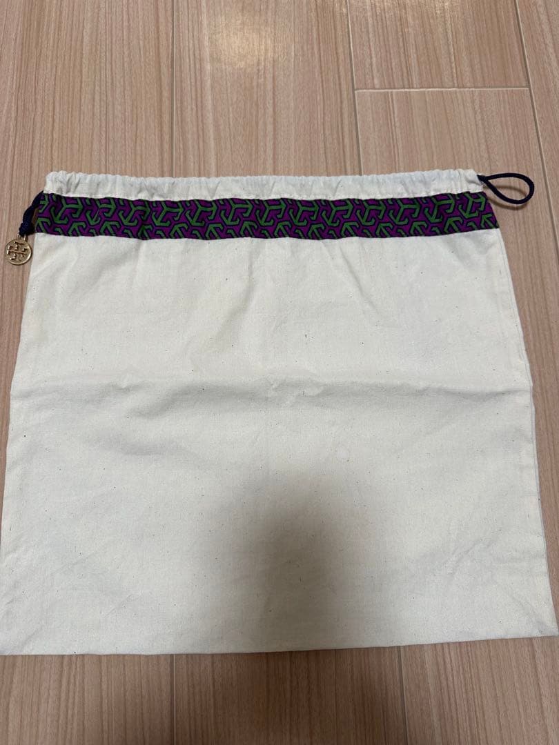 【保存袋付き】 トリーバーチ 2way ベージュ ブラック ハンド ショルダー