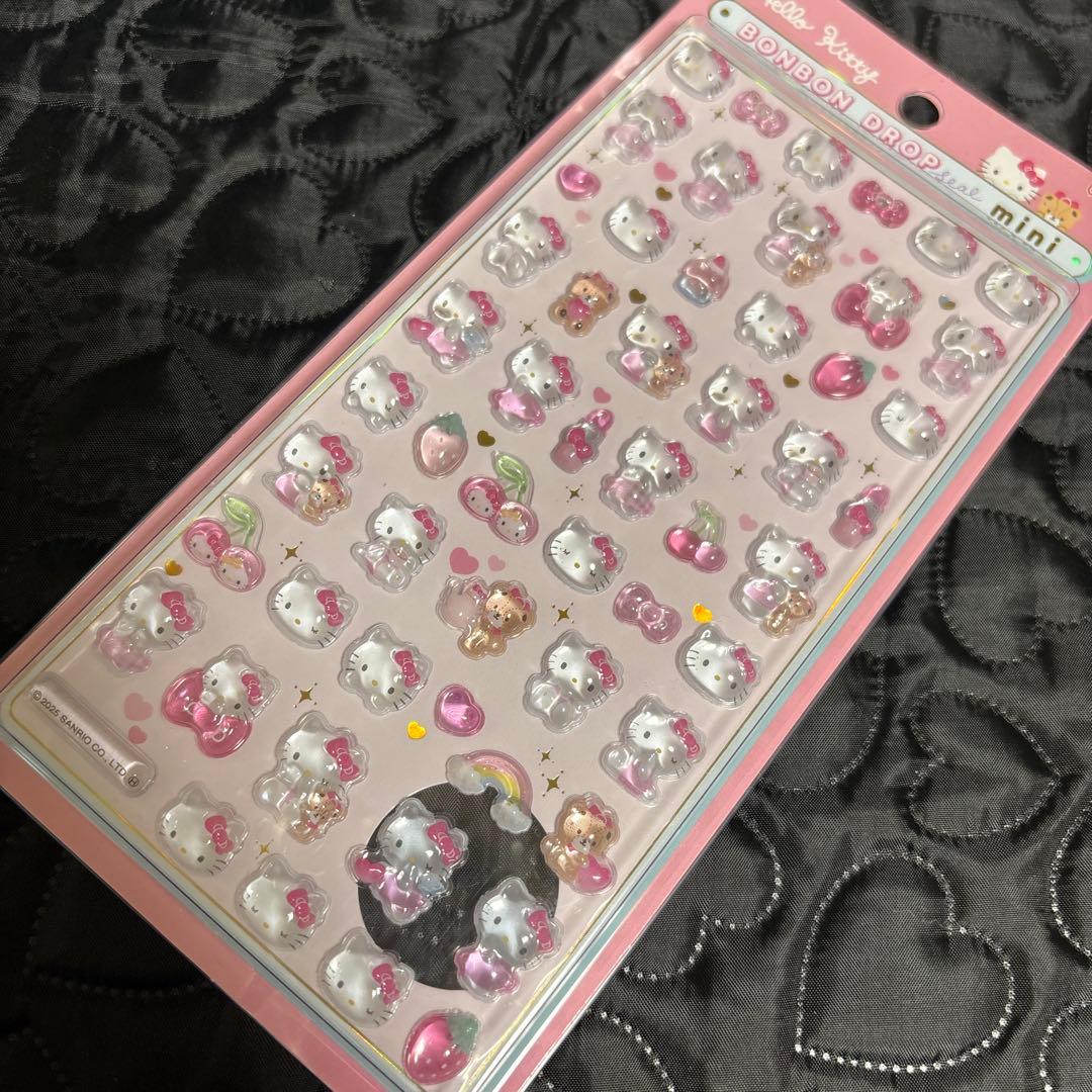 サンリオ　ボンボンドロップシールミニ　8種