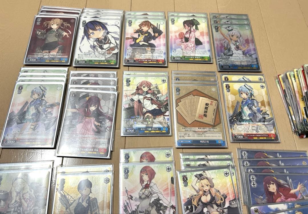 ヴァイスシュヴァルツ 艦これ デッキ パーツ