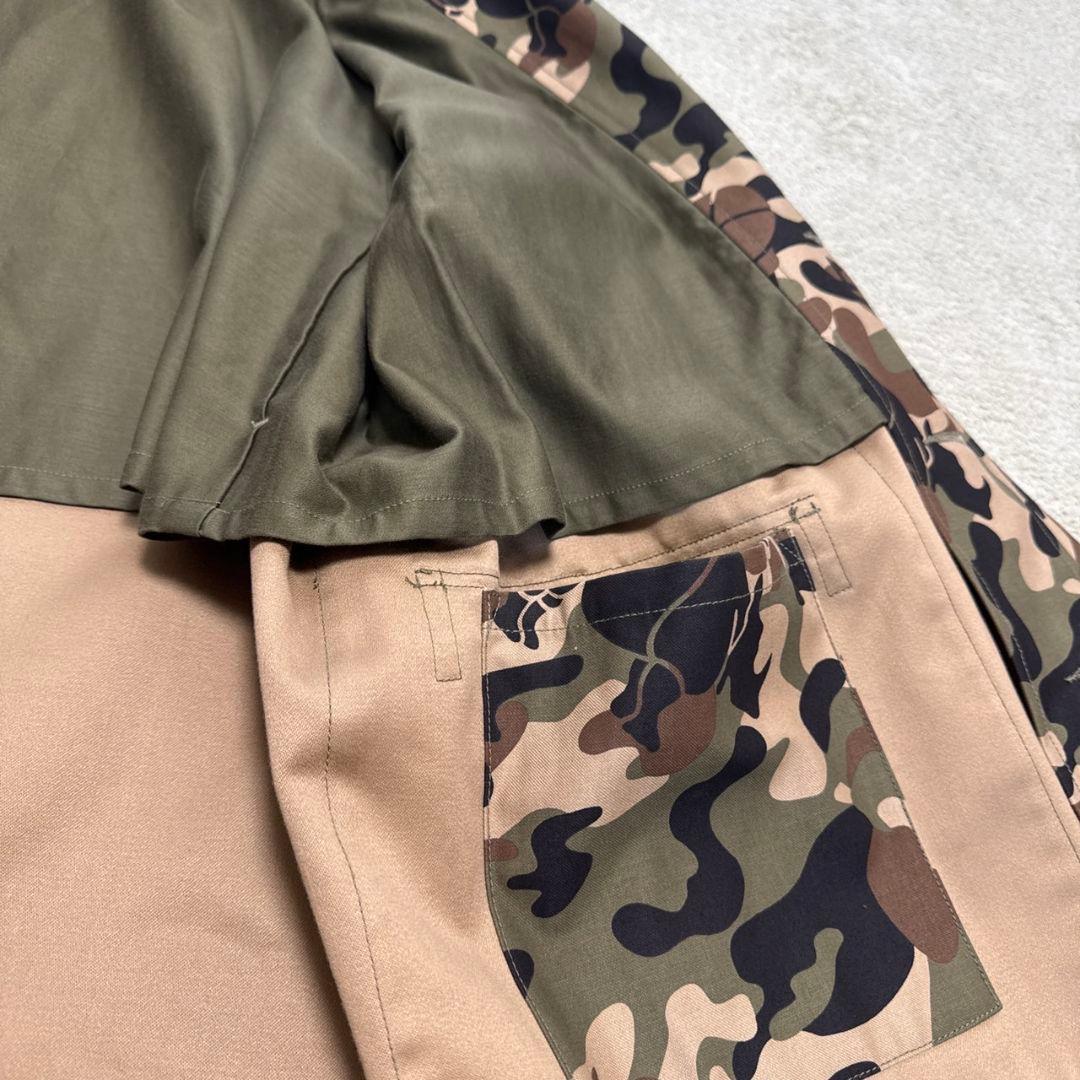 Scye サイ ミリタリージャケット 迷彩 カモフラ 38