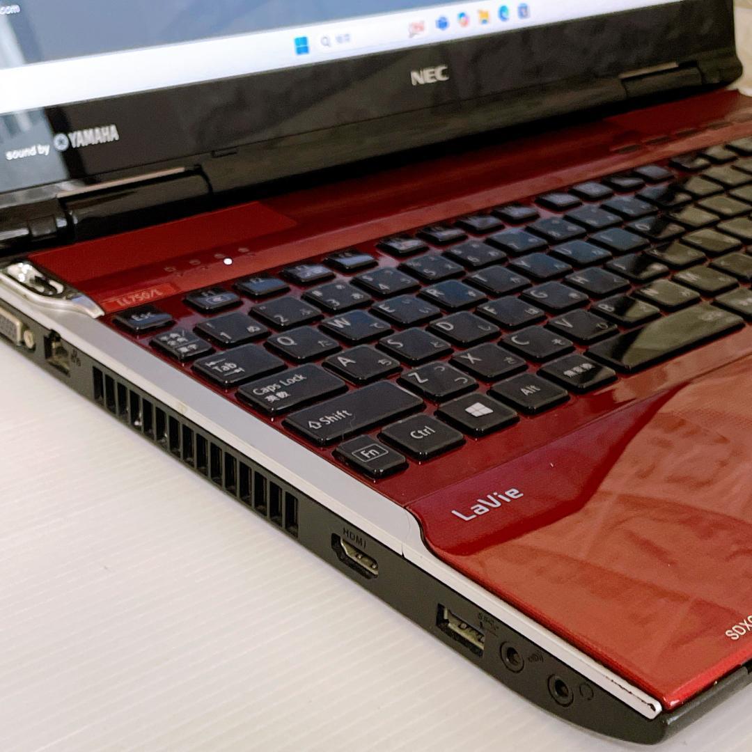 快速 SSD 】ノートパソコン Windows11 i7 NEC ノートPC