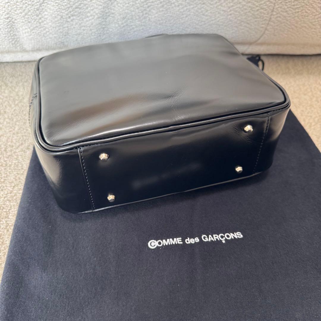 コムデギャルソン スクエア ステア バッグ 青山店限定 ブラック