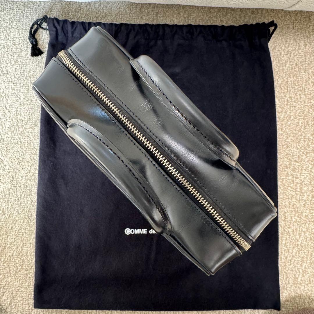 コムデギャルソン スクエア ステア バッグ 青山店限定 ブラック