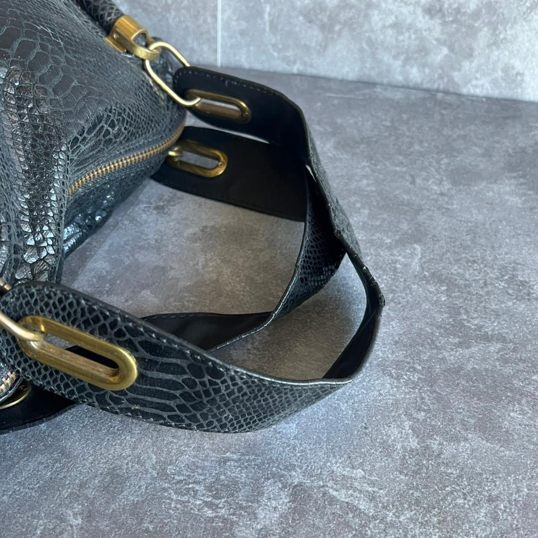⭐️Chroe⭐️クロエ パラティ パイソン 2WAY ハンドバッグ ブラック