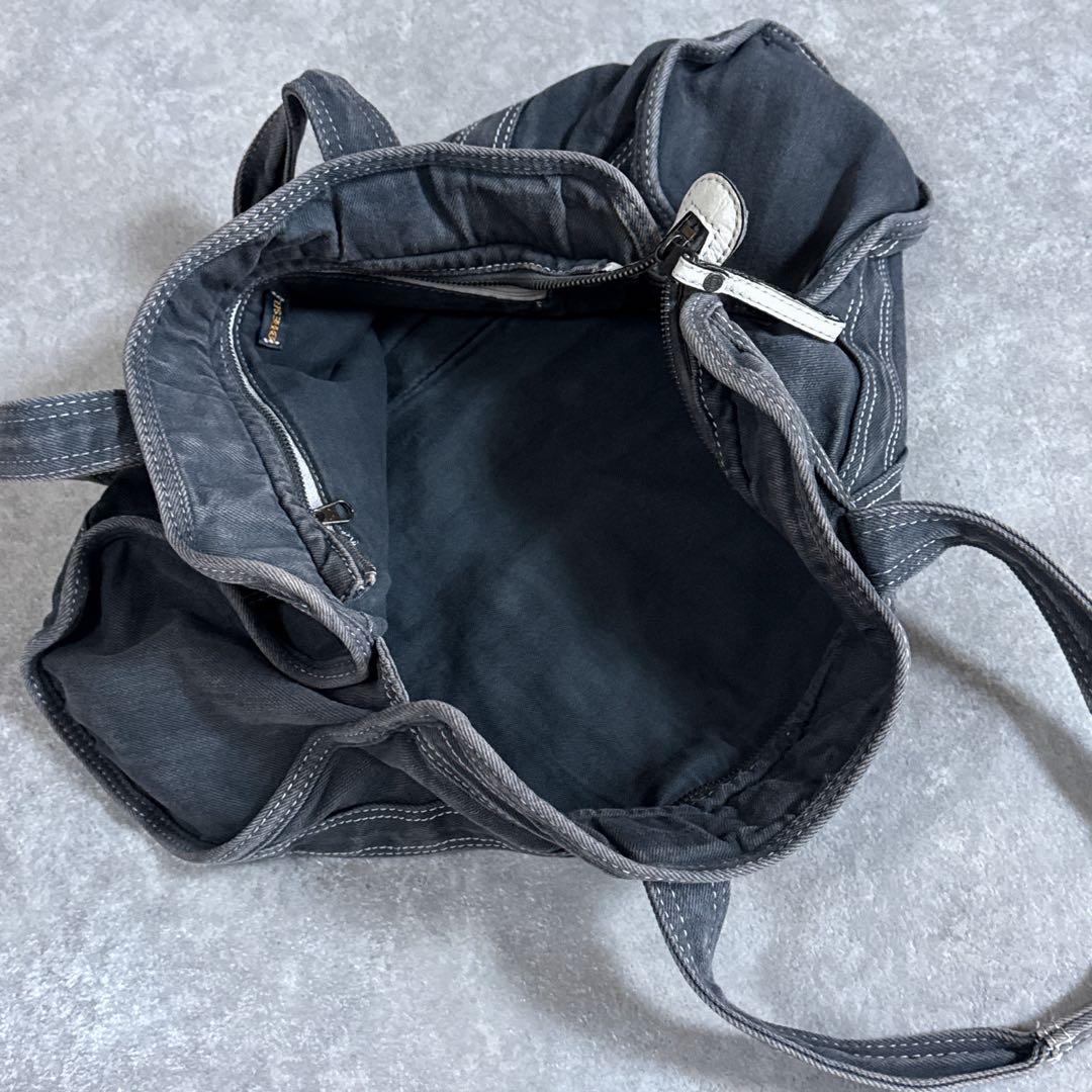 DIESEL archive l logo y2k ショルダーバッグ