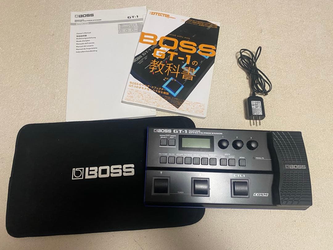 BOSS GT-1 【ACアダプター・その他付属品付き】 高音質ACアダプター付セット】Boss(ボス) ／ GT-1 マルチエフェクター