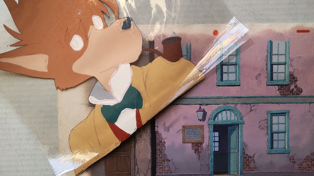 h*m様 名探偵ホームズ　セル画 2枚