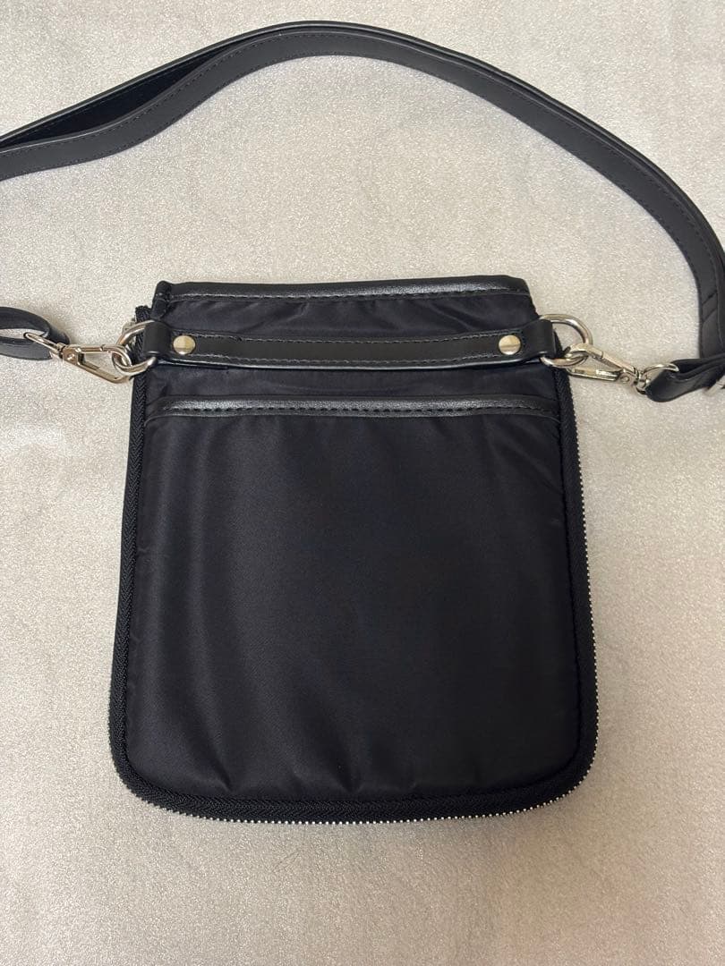 【ABBEY】オリジナル コラボ ナイロンシザーケース ブラック ロゴなし