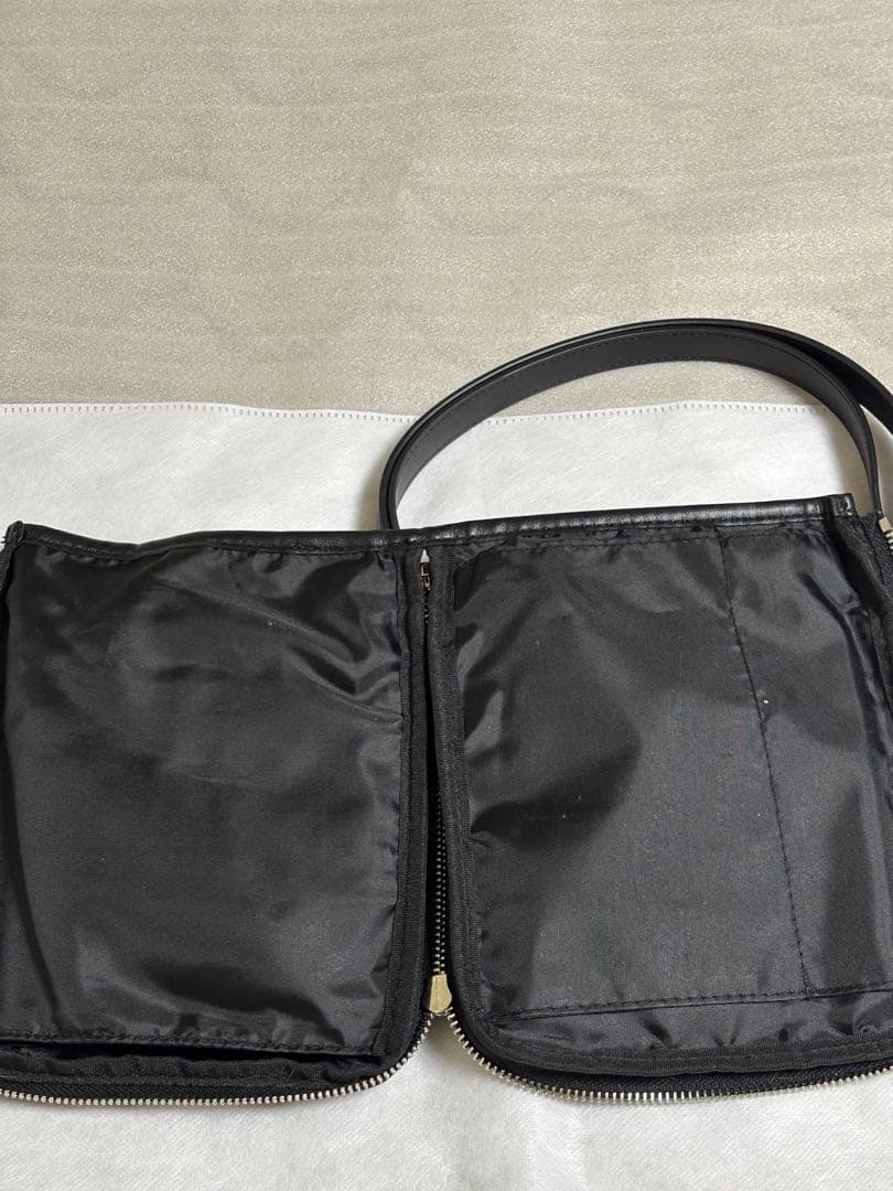 【ABBEY】オリジナル コラボ ナイロンシザーケース ブラック ロゴなし