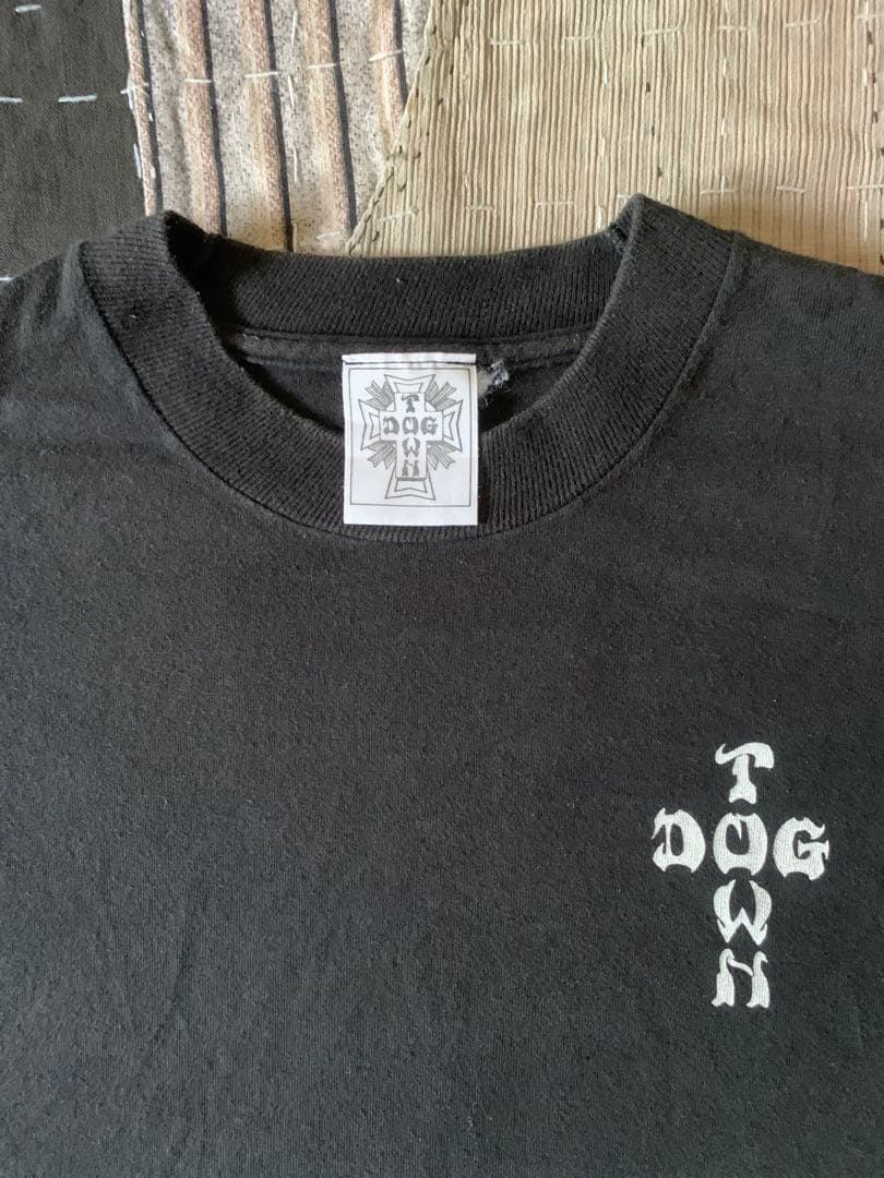90s XL DOG TOWN vtg Tシャツ スカル トライバル skull