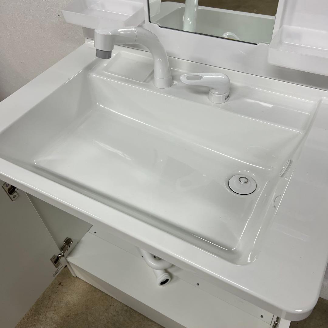 地域限定送料込み⭐︎TOTO 洗面化粧台 口750一面鏡高さ　1800mm 2枚扉