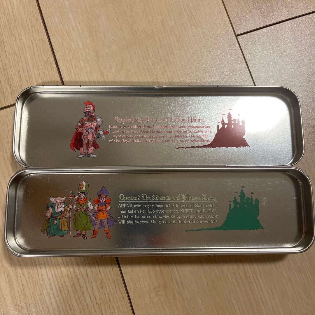 ドラゴンクエスト 缶ペン 筆箱 未使用品 ドラクエ ふでばこ ペンケース