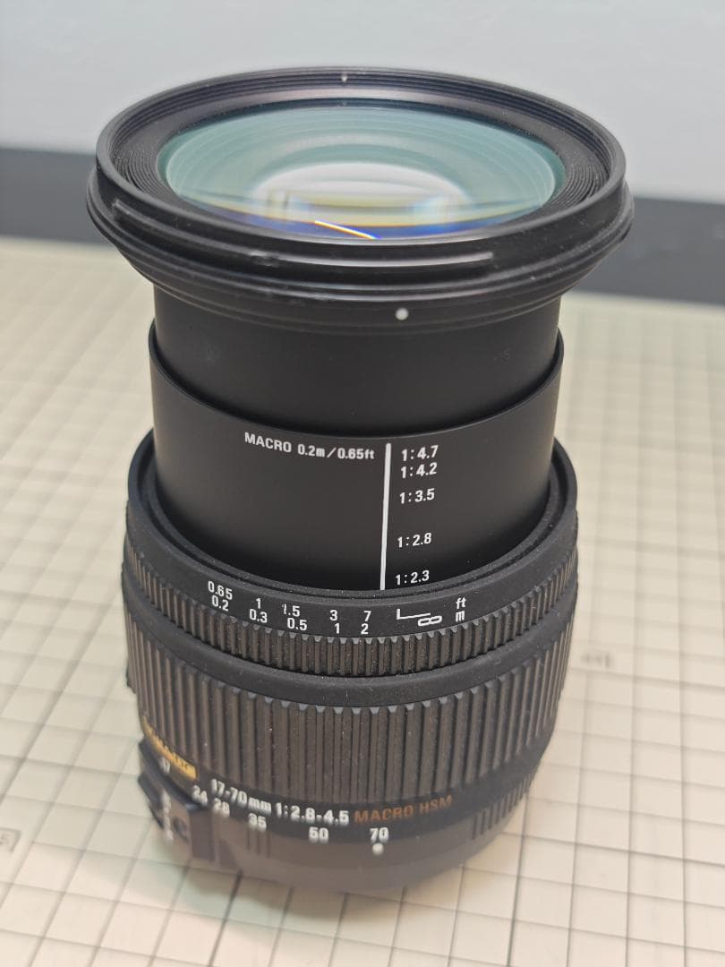 レンズ(ズーム) SIGMA 17-70mm f/2.8-4.5 MACRO HSM