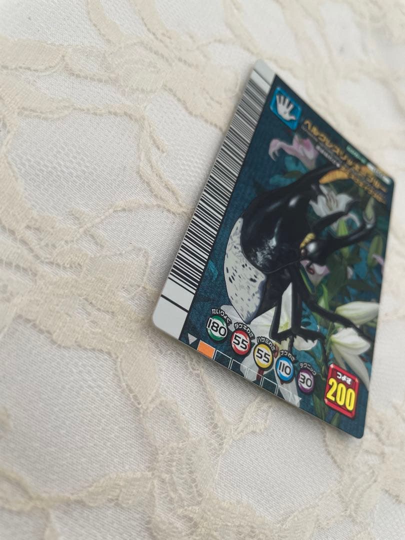 ムシキング ヘルクレスリッキーブルー 裏面アダー 5周年コレクション第