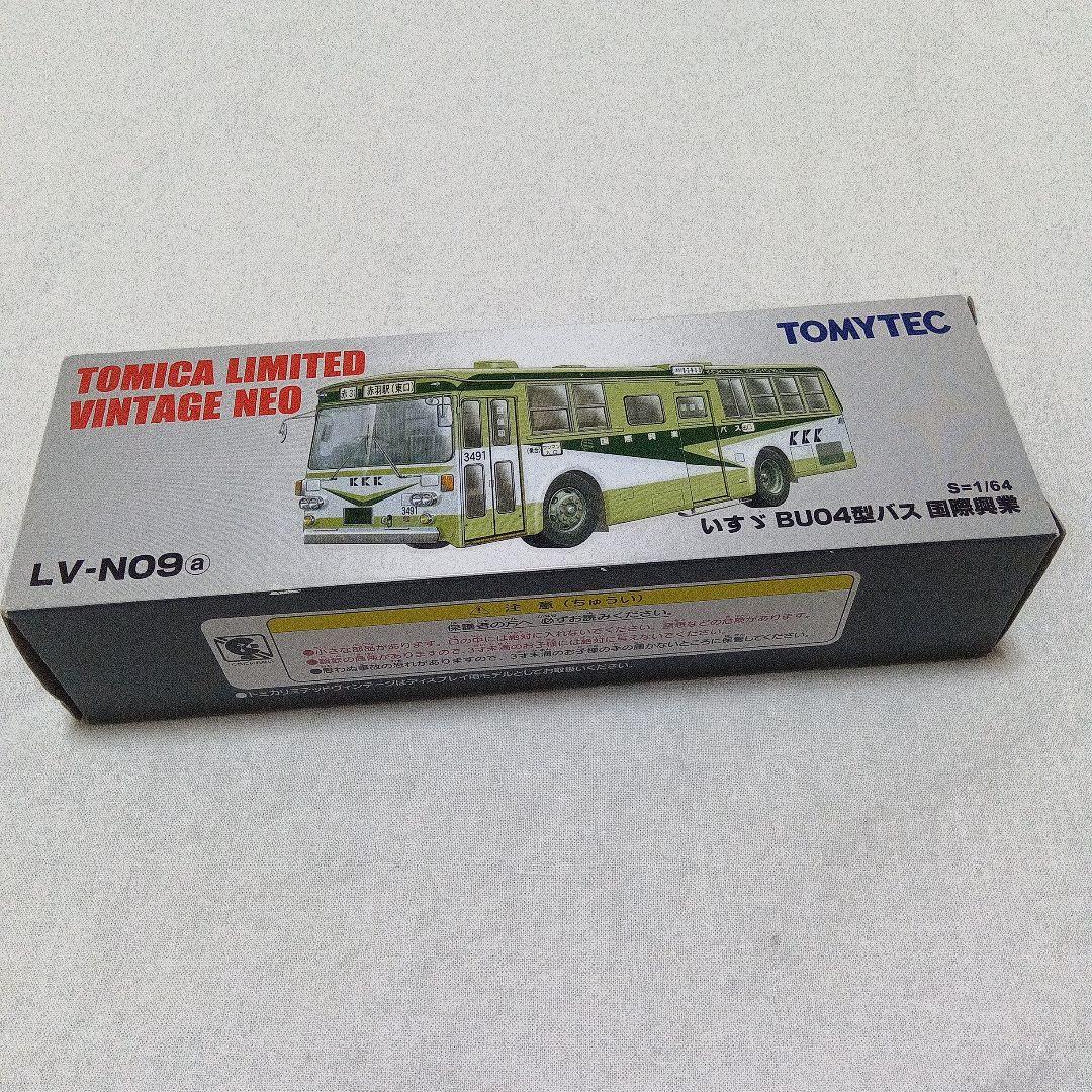トミカリミテッドヴィンテージネオ いすゞBU04型バス 国際興業