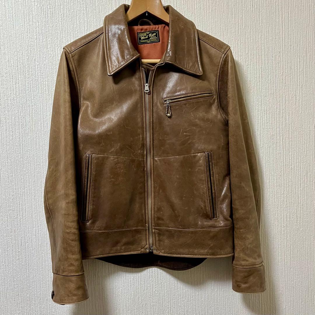 West Ride 30's レザースポーツジャケット S West Ride 30's レザースポーツジャケット S 【公式通販】